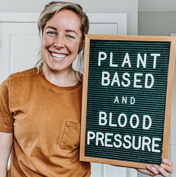 blood pressure and plant based diets