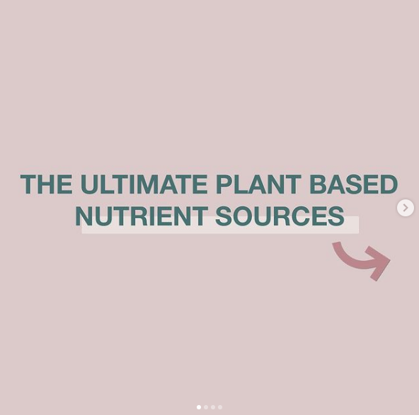 the ultimate plant-based nutrient guide